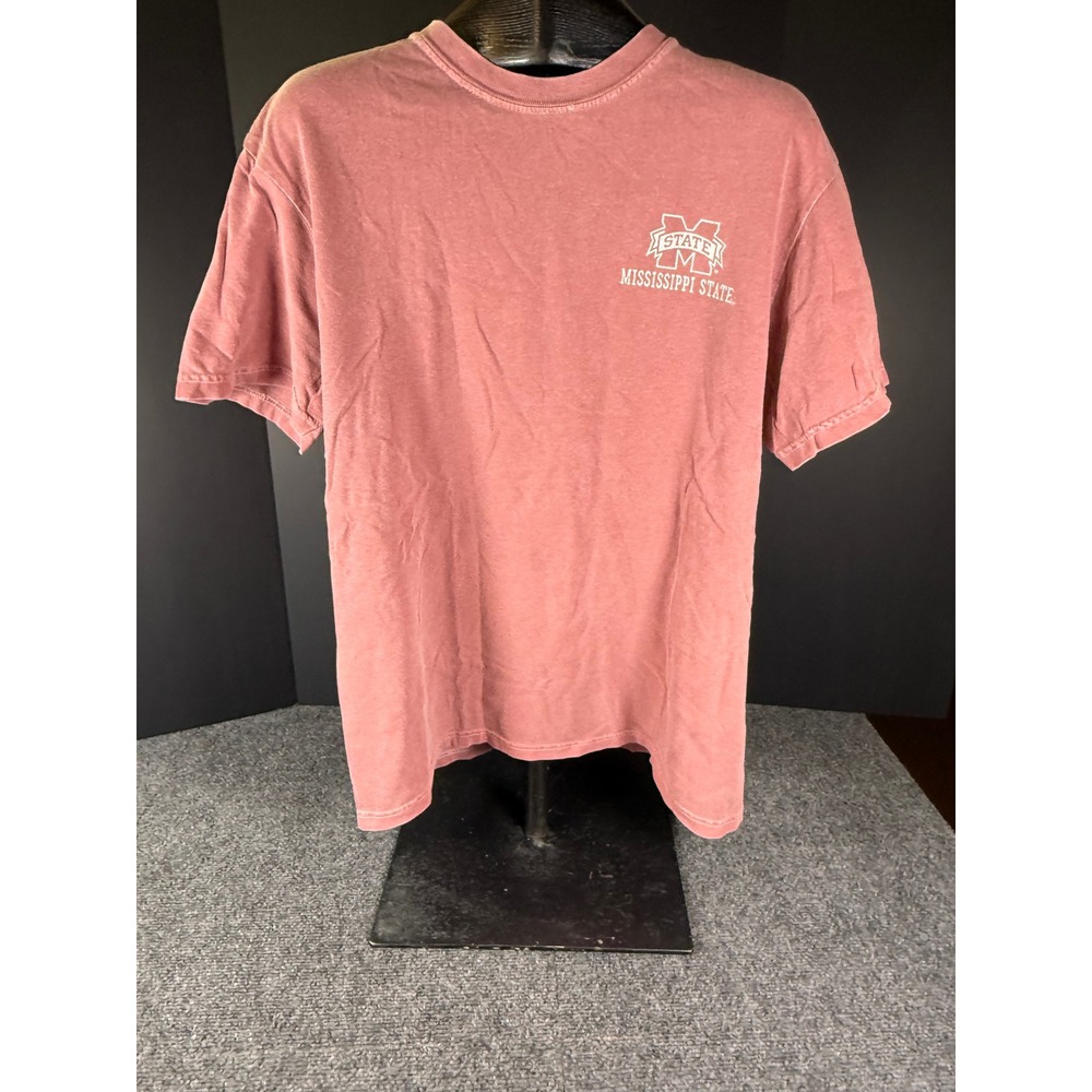Comfort Colors Mississippi State University T-Shirt Country Roads Maroon Medium